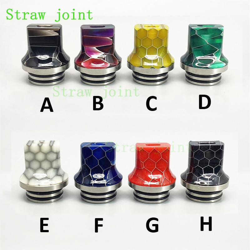 1pc 810 Flat Mouth Stainless S – Drip Tip Resin recenzja i cena