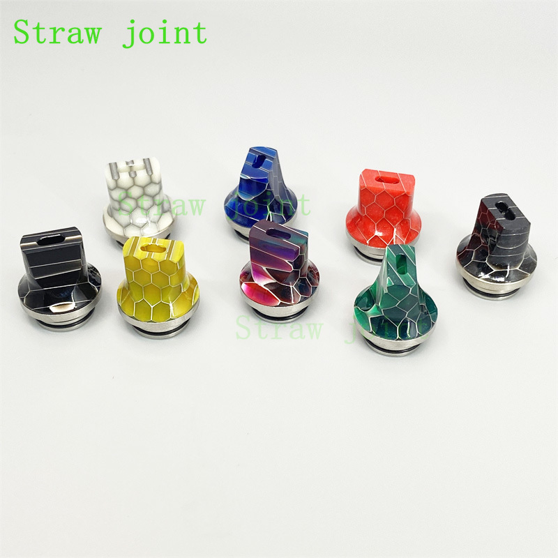 1pc 810 Flat Mouth Stainless S – Drip Tip Resin recenzja i cena