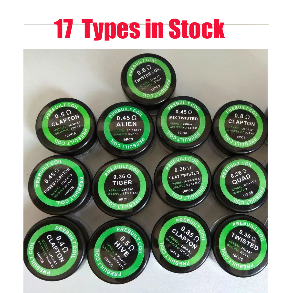 10Pcs/Box Fuse A1 Heating Wire – Clapton Wire Pre Built recenzja i cena