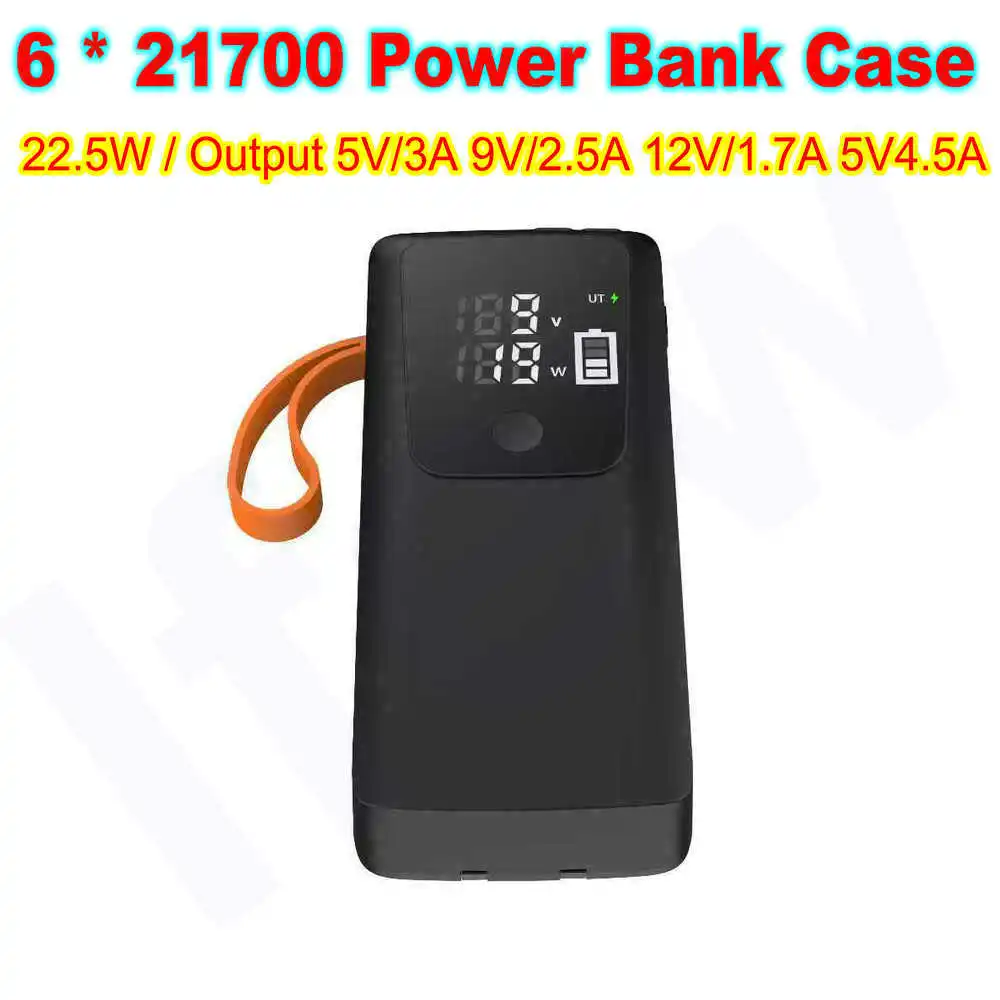 21700  Battery Case Power Bank – Battery Case Storage recenzja i cena