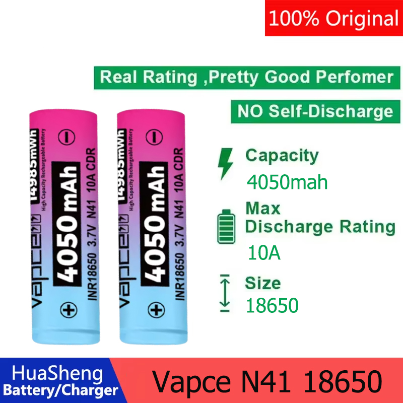 New Original Vapcell N41 18650 – Vape Battery 18650 recenzja i cena
