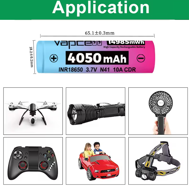 New Original Vapcell N41 18650 – Vape Battery 18650 recenzja i cena