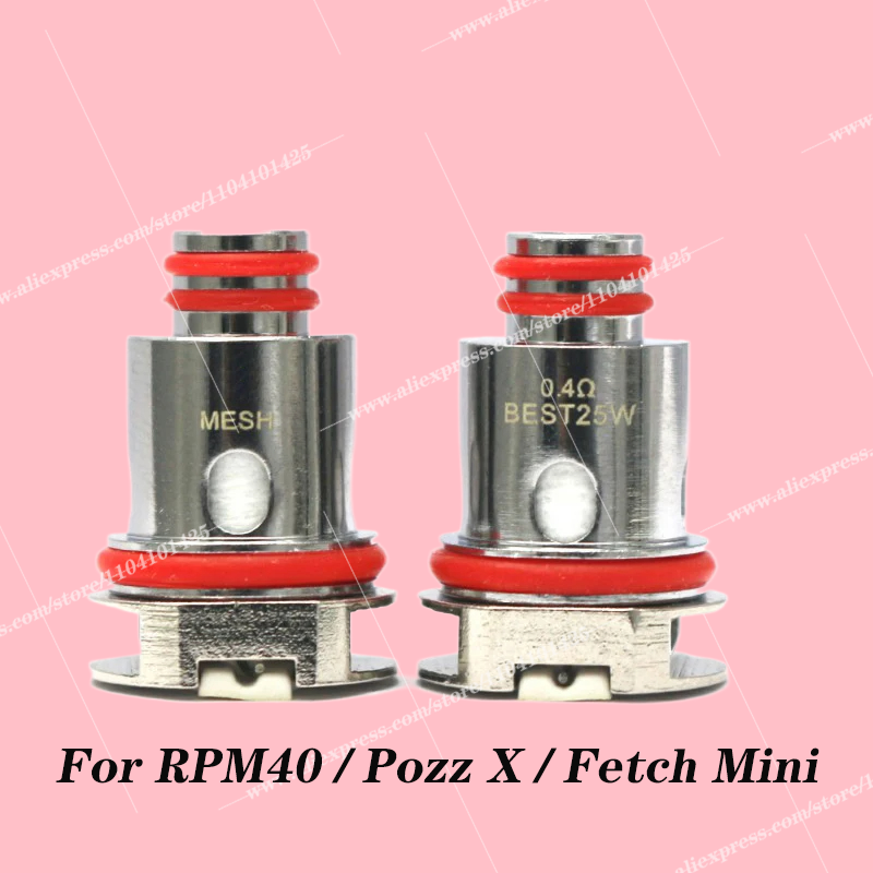 RPM Coils 0.4ohm 0.6ohm 0.8ohm – Vaping Area recenzja i cena