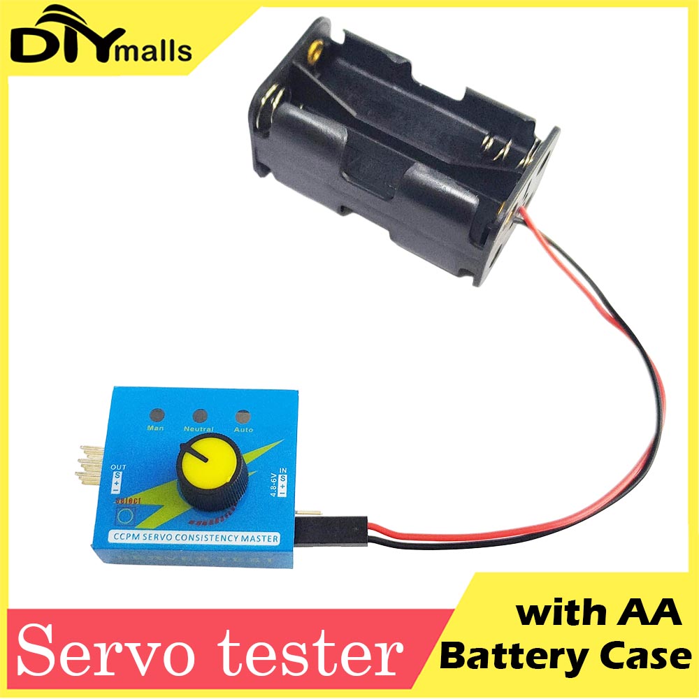 Servo Tester 3CH Digital ESC S – Battery Case Storage recenzja i cena