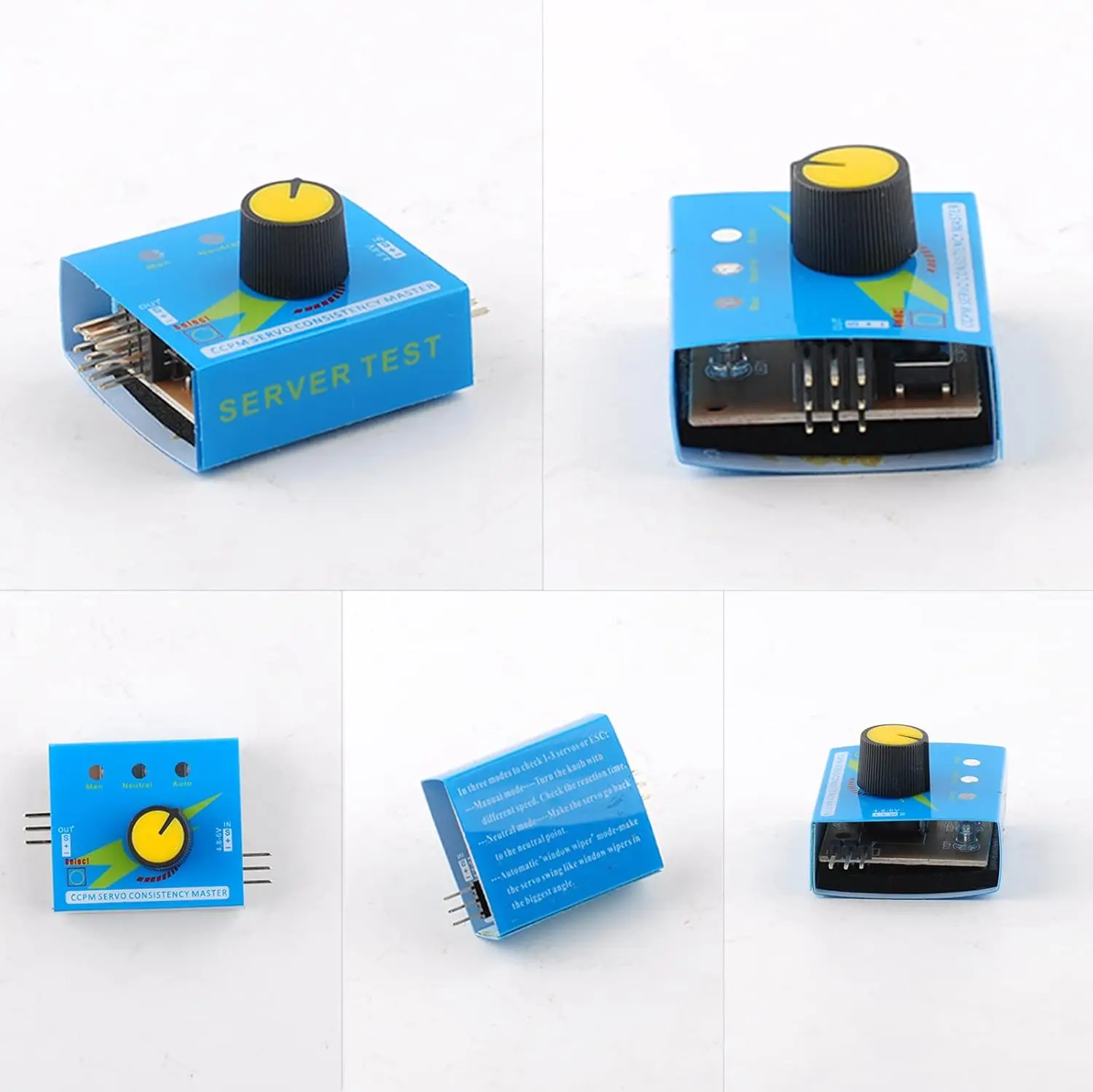 Servo Tester 3CH Digital ESC S – Battery Case Storage recenzja i cena