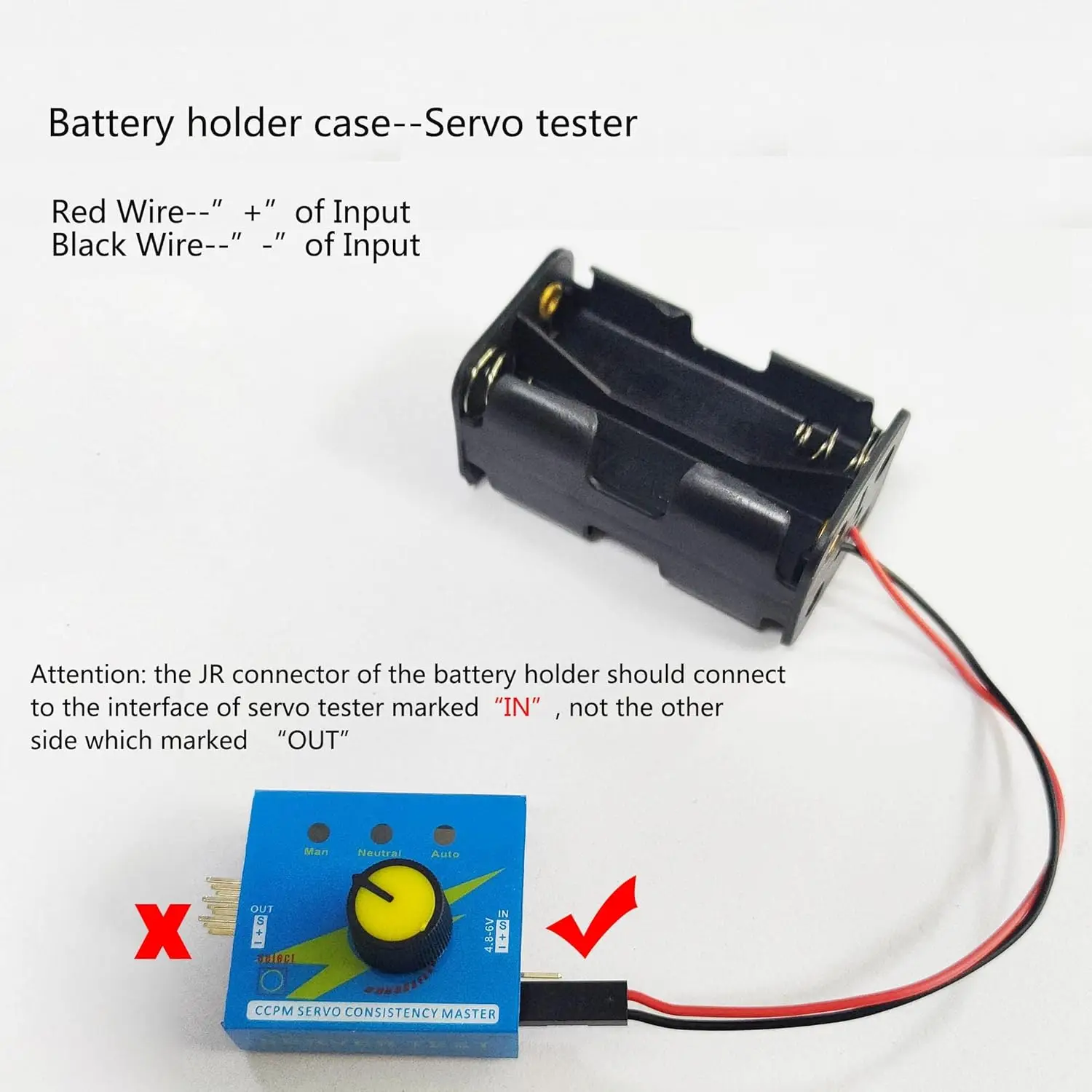 Servo Tester 3CH Digital ESC S – Battery Case Storage recenzja i cena