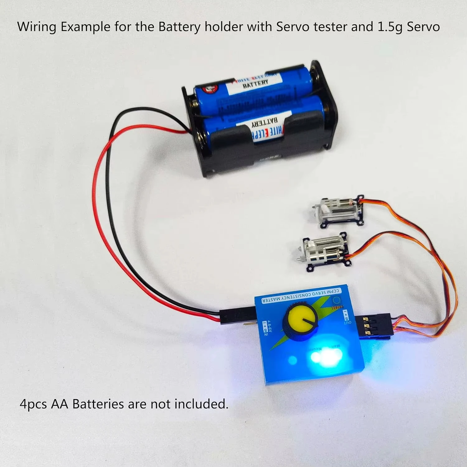 Servo Tester 3CH Digital ESC S – Battery Case Storage recenzja i cena