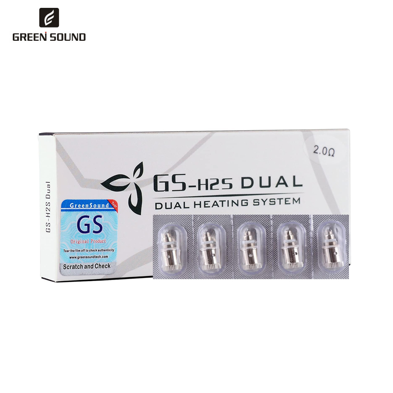 5pcs/pack Genuine GS H2S Dual  – Vaping Area recenzja i cena