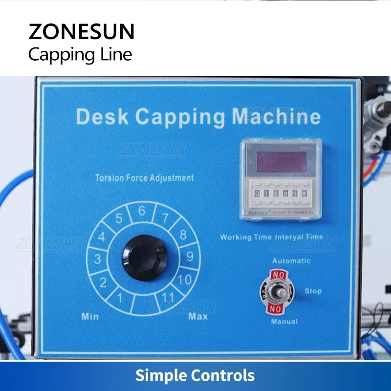 ZONESUN Bottle Capping Machine – Juice Bottle Dropper recenzja i cena