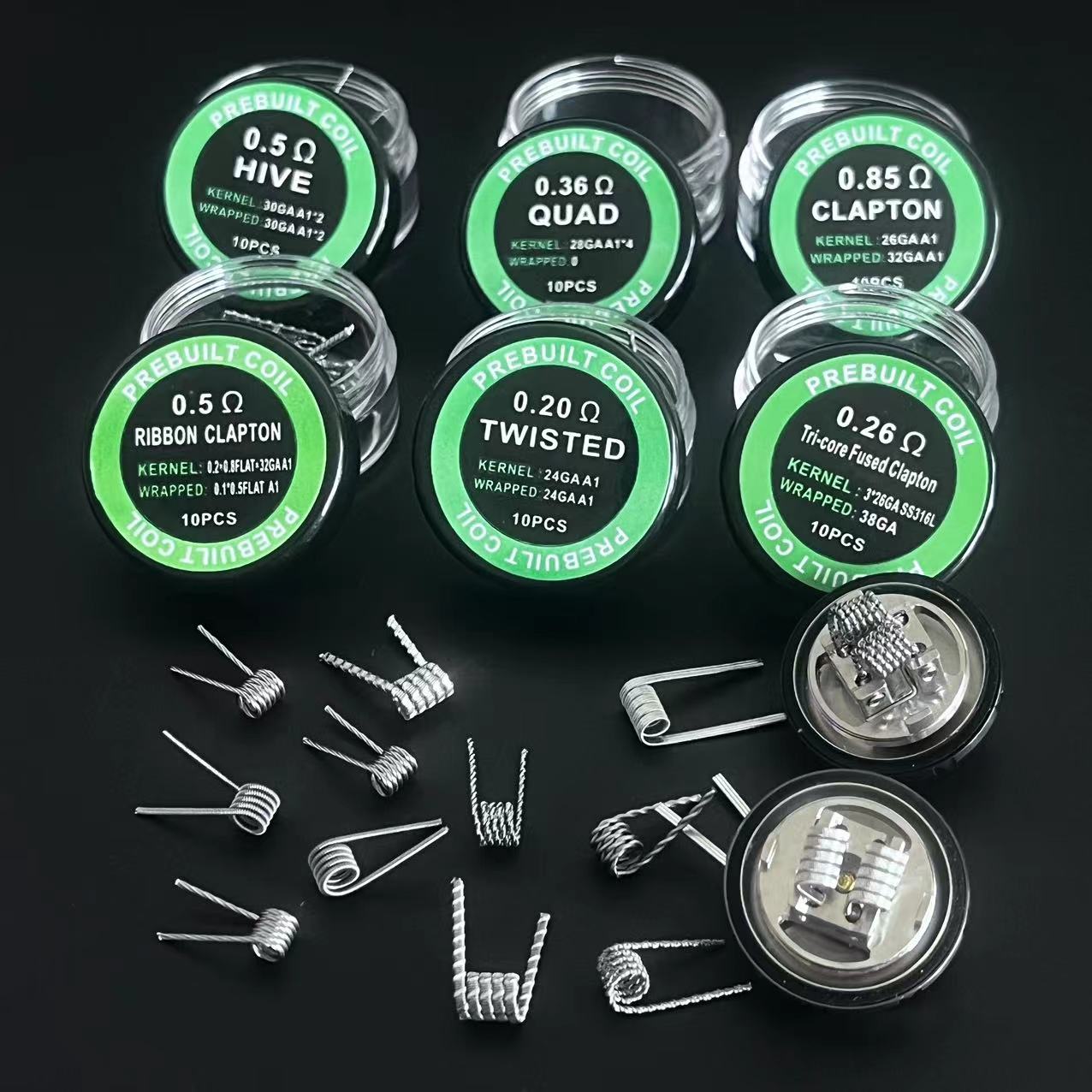 50pcs/30pcs/20pcs/10pcs DL RDL – Clapton Wire Pre Built recenzja i cena