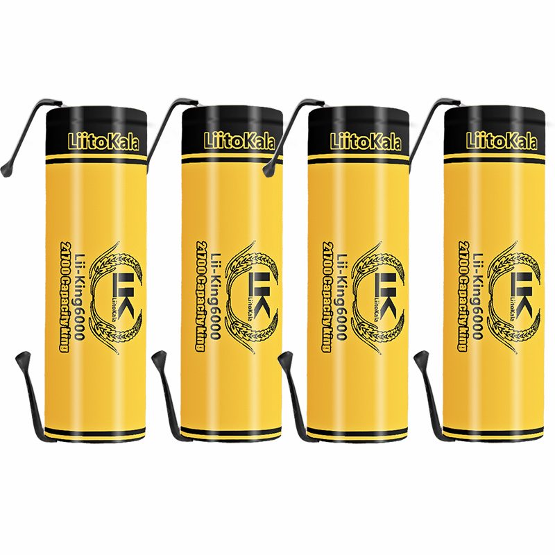 4pcs LiitoKala 3.7V 18650/2170 – Vape Battery 18650 recenzja i cena