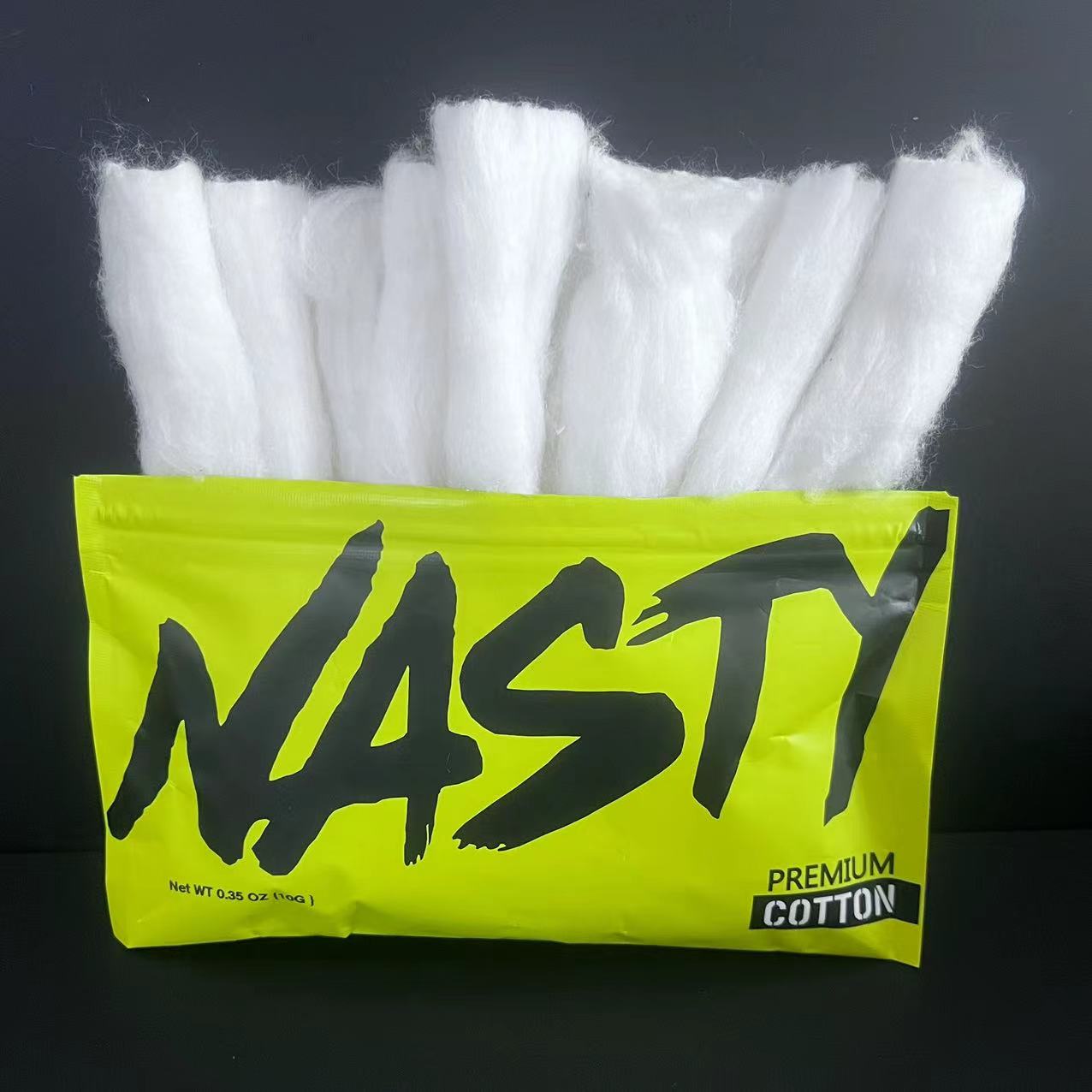 10/5 x Bag NASTY Cotton Long F – Cotton Wick Organic recenzja i cena