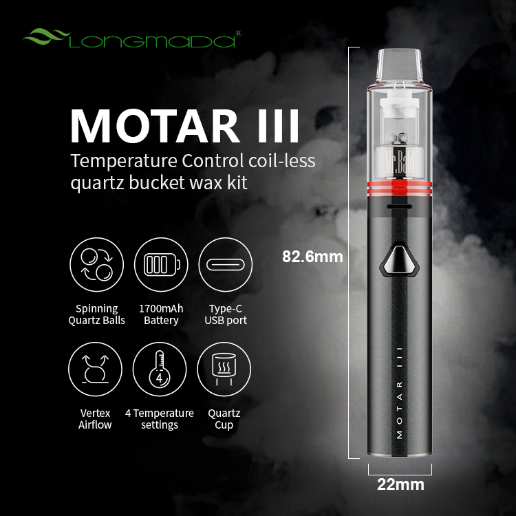 Longmada Motar III 3 Wax Pen K – Vaping Area recenzja i cena