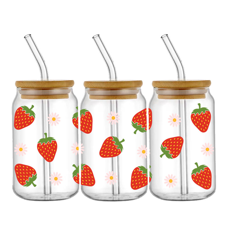 3D UV DTF Strawberry Christmas – Rdta Tank Glass recenzja i cena