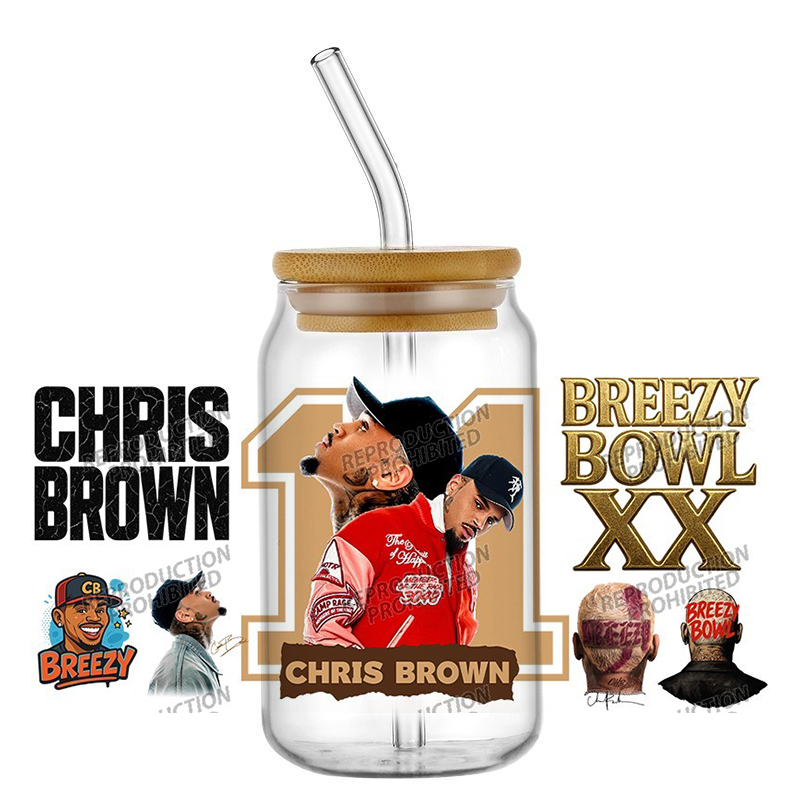 New Popular Singer Chris Brown – Rdta Tank Glass recenzja i cena