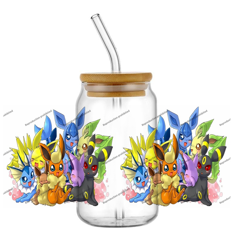Pokemon pattern UV DTF cup wra – Rdta Tank Glass recenzja i cena