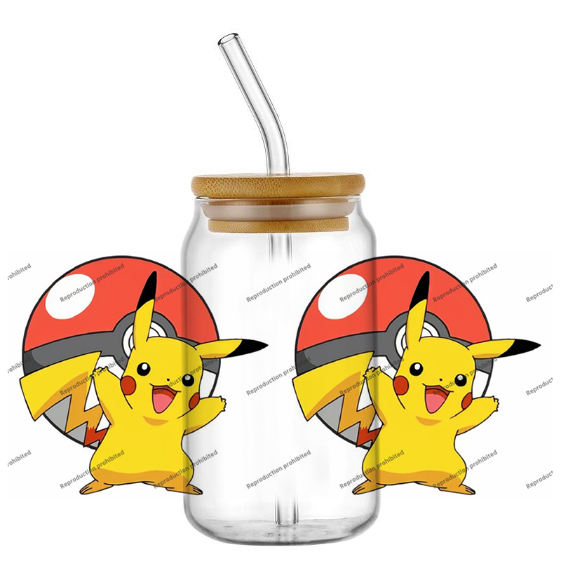 Pokemon pattern UV DTF cup wra – Rdta Tank Glass recenzja i cena