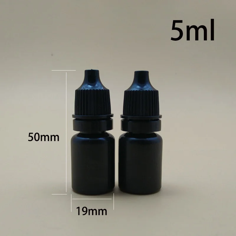 Black 5ml 10ml Cosmetic Liquid – Juice Bottle Dropper recenzja i cena