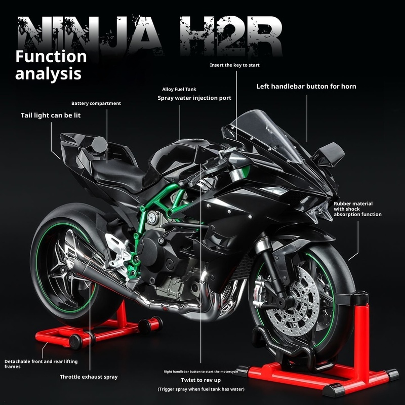 Kawasaki Ninja H2R 1:9 Scale D – Battery Case Storage recenzja i cena