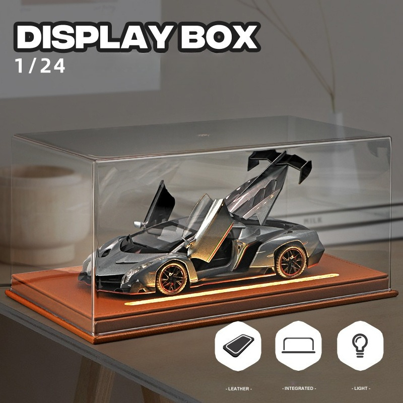 Acrylic Display Box with Light – Battery Case Storage recenzja i cena