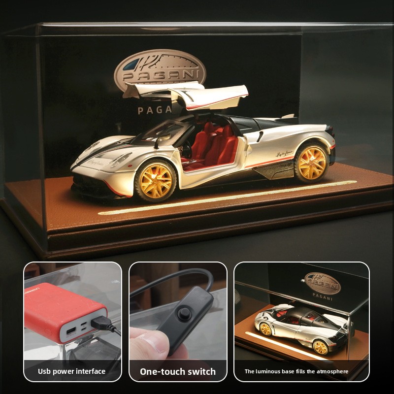 Acrylic Display Box with Light – Battery Case Storage recenzja i cena