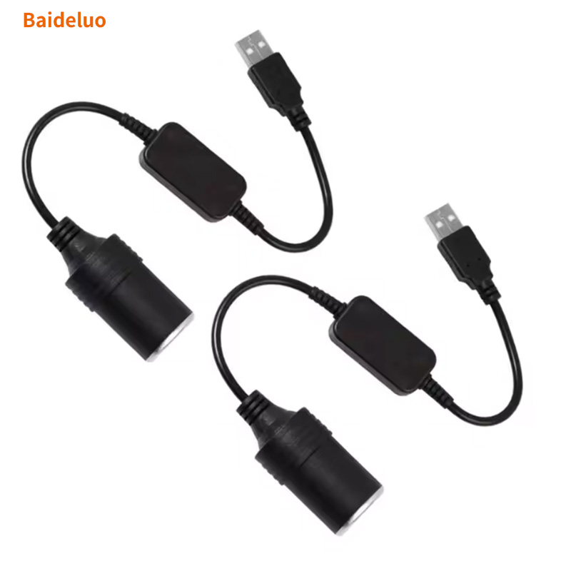 1pc 5V 2A USB To 12V Cigarette – Accessories For Vaping recenzja i cena