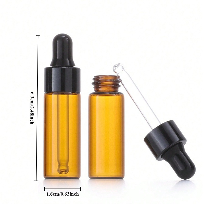 10pcs 5ml Amber Dropper Glass  – Juice Bottle Dropper recenzja i cena
