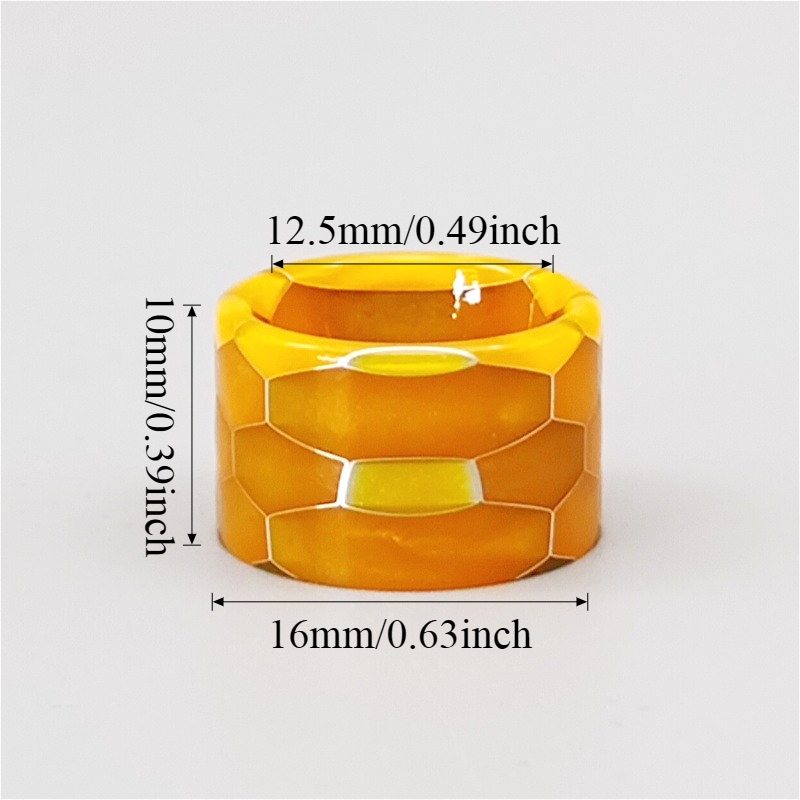 1PC Snake Skin Resin Push-in D – Drip Tip Resin recenzja i cena