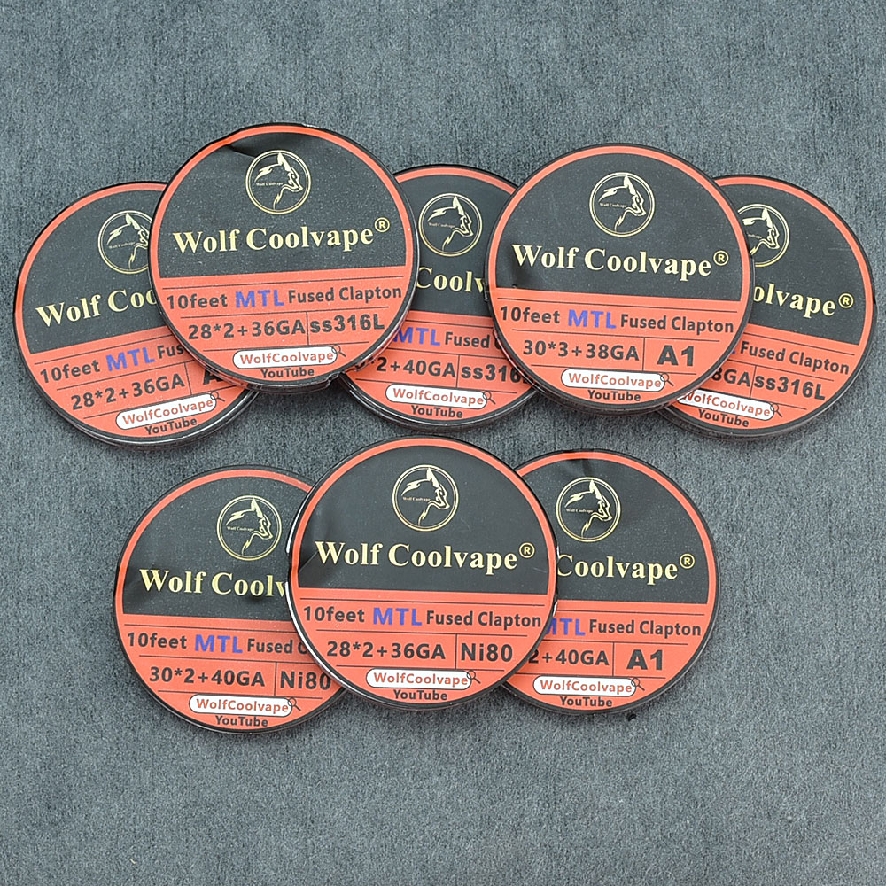 10Feet NI80/A1/SS316L MTL Fuse – Clapton Wire Pre Built recenzja i cena