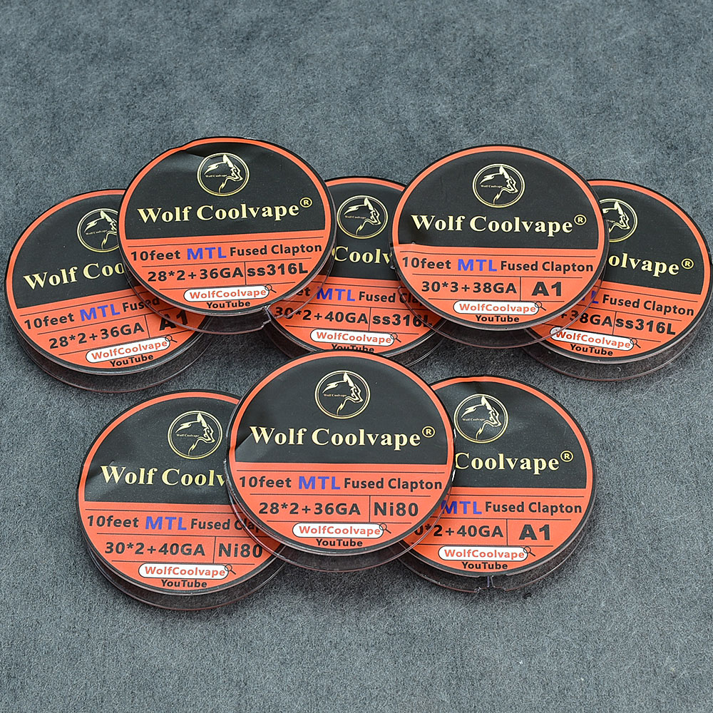 10Feet NI80/A1/SS316L MTL Fuse – Clapton Wire Pre Built recenzja i cena