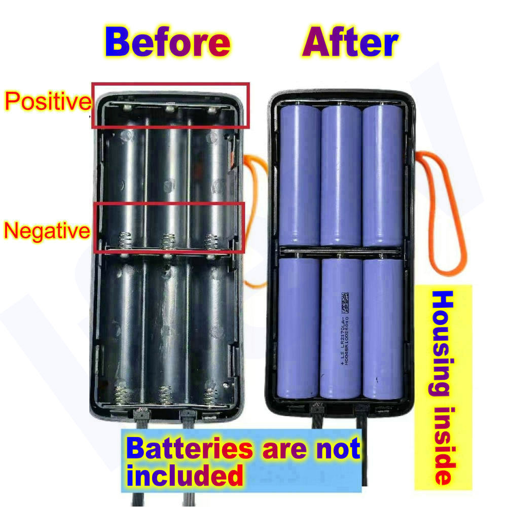 21700 Battery Power Bank Housi – Battery Case Storage recenzja i cena