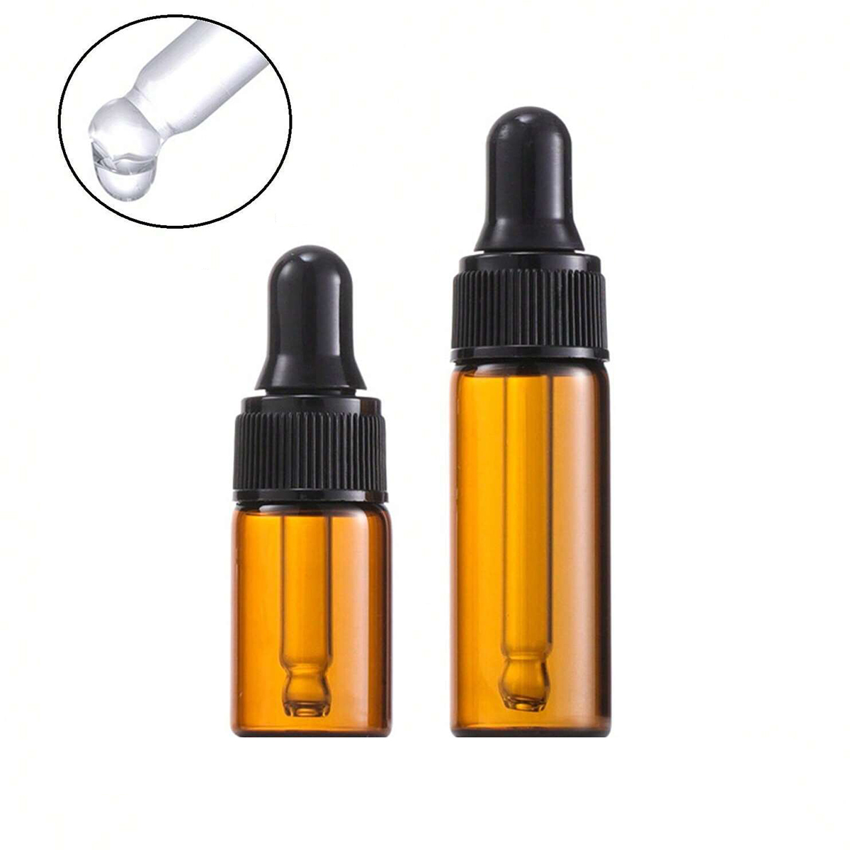 10pcs Dark Amber Glass Dropper – Juice Bottle Dropper recenzja i cena
