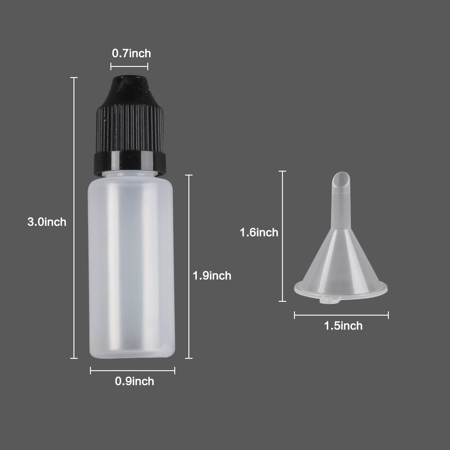 10Pcs  LDPE 15ml Thin Tip Drop – Juice Bottle Dropper recenzja i cena