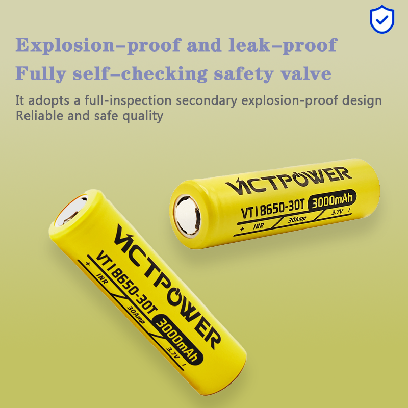 30A Continuous Drain Vicpower  – Vape Battery 18650 recenzja i cena