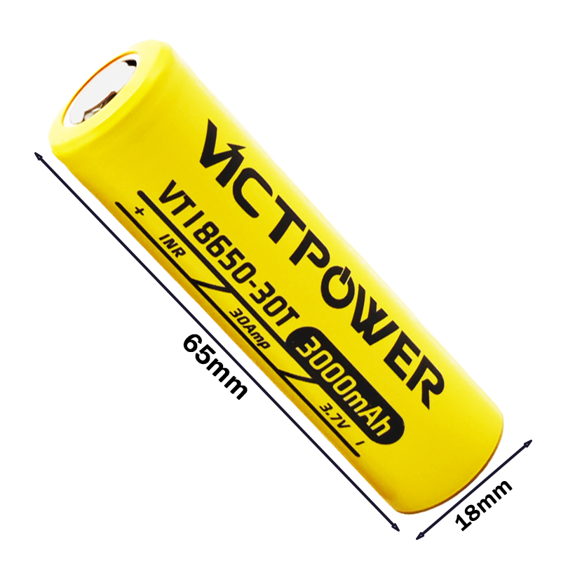 30A Continuous Drain Vicpower  – Vape Battery 18650 recenzja i cena