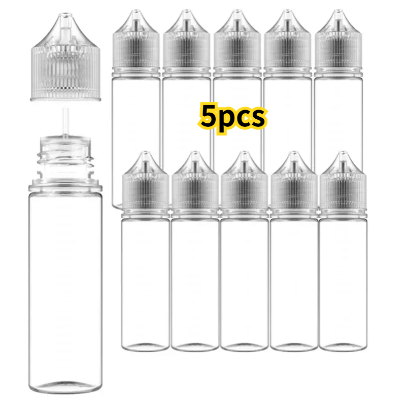 5PCS 30ml-120ml PET Clear Drop – Juice Bottle Dropper recenzja i cena