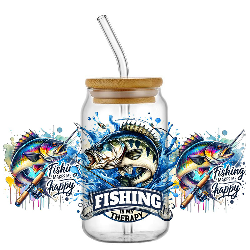 UV DTF Go Fishing Design Trans – Rdta Tank Glass recenzja i cena