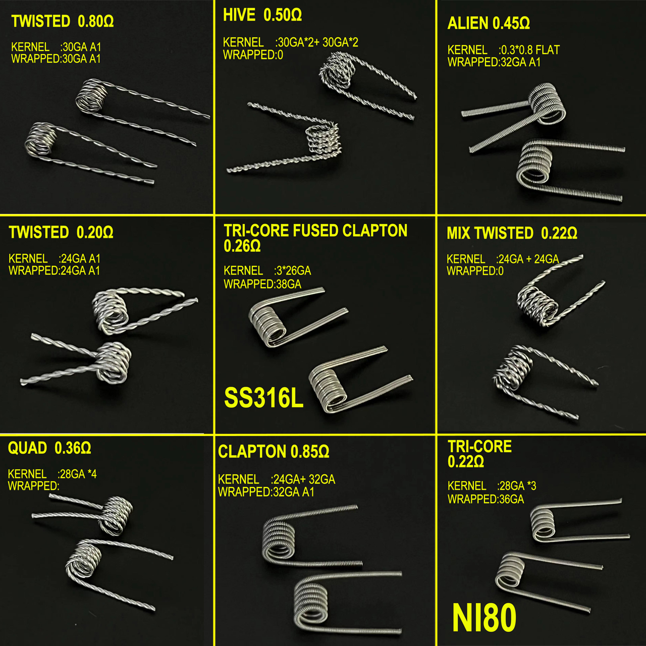 Spring Resistance ID 3.0mm 0.2 – Clapton Wire Pre Built recenzja i cena