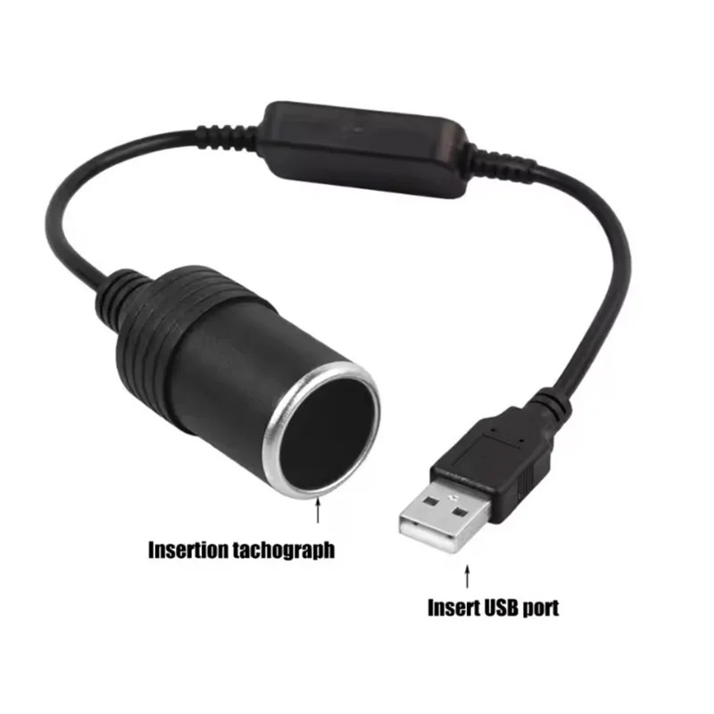 5V 2A USB To 12V Cigarette Lig – Accessories For Vaping recenzja i cena