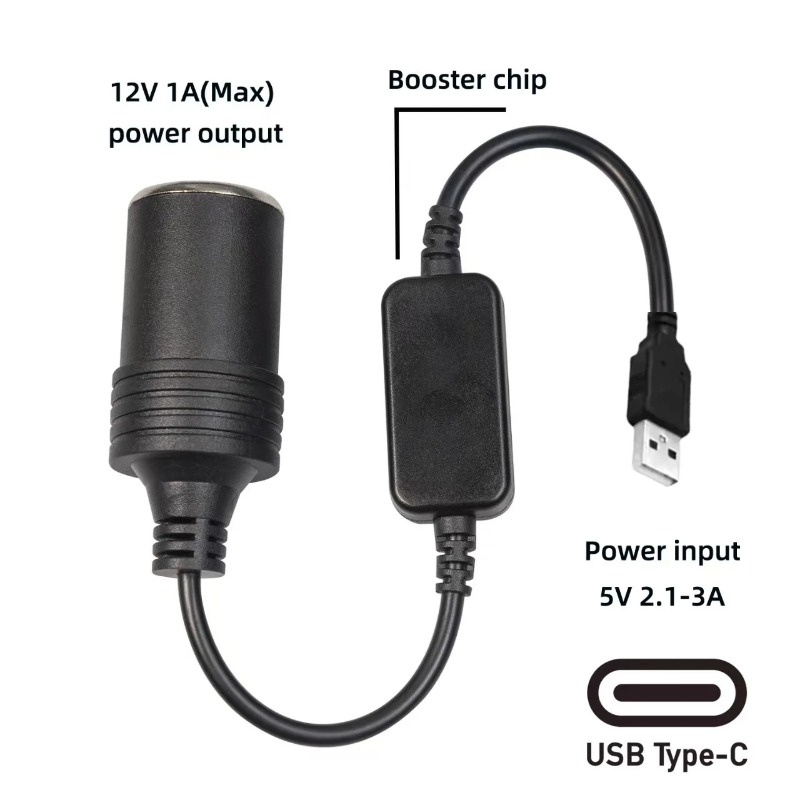5V 2A USB To 12V Cigarette Lig – Accessories For Vaping recenzja i cena
