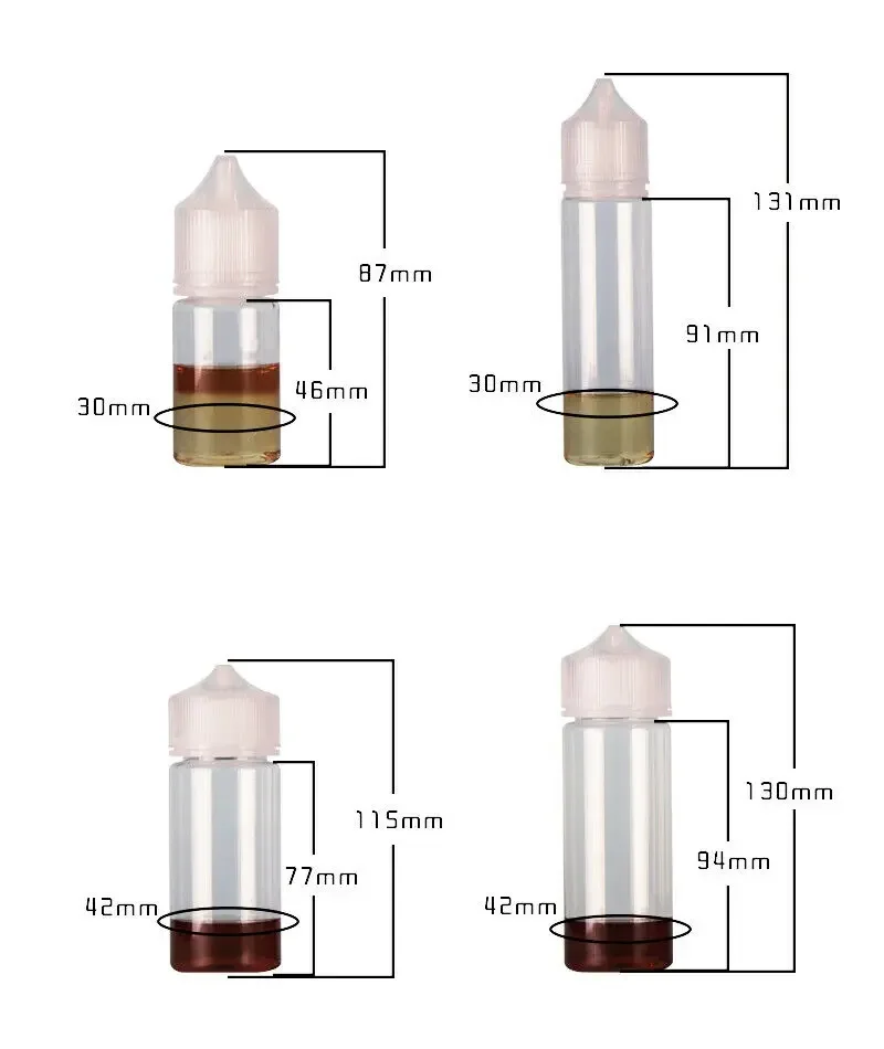 50PCS 30/60/100/120ml Empty Pl – Juice Bottle Dropper recenzja i cena