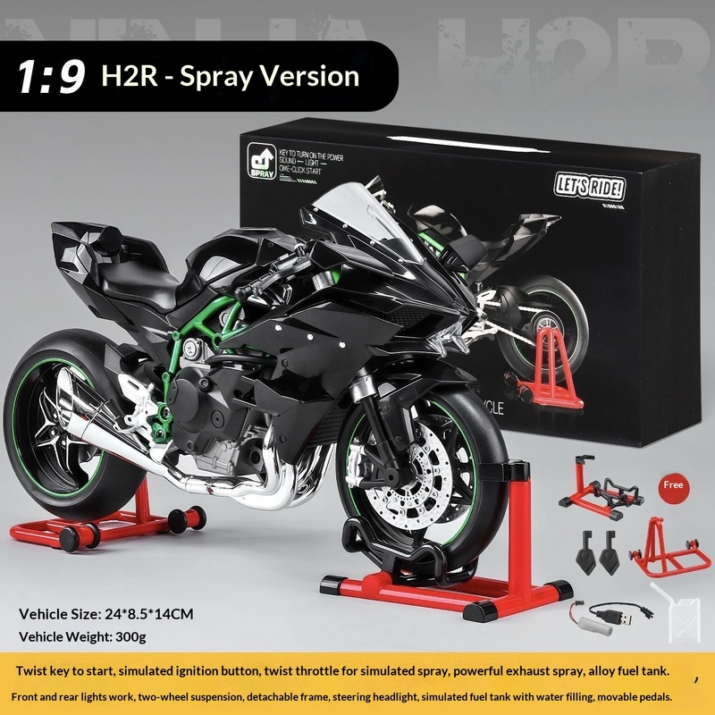 Kawasaki Ninja H2R 1:9 Scale D – Battery Case Storage recenzja i cena