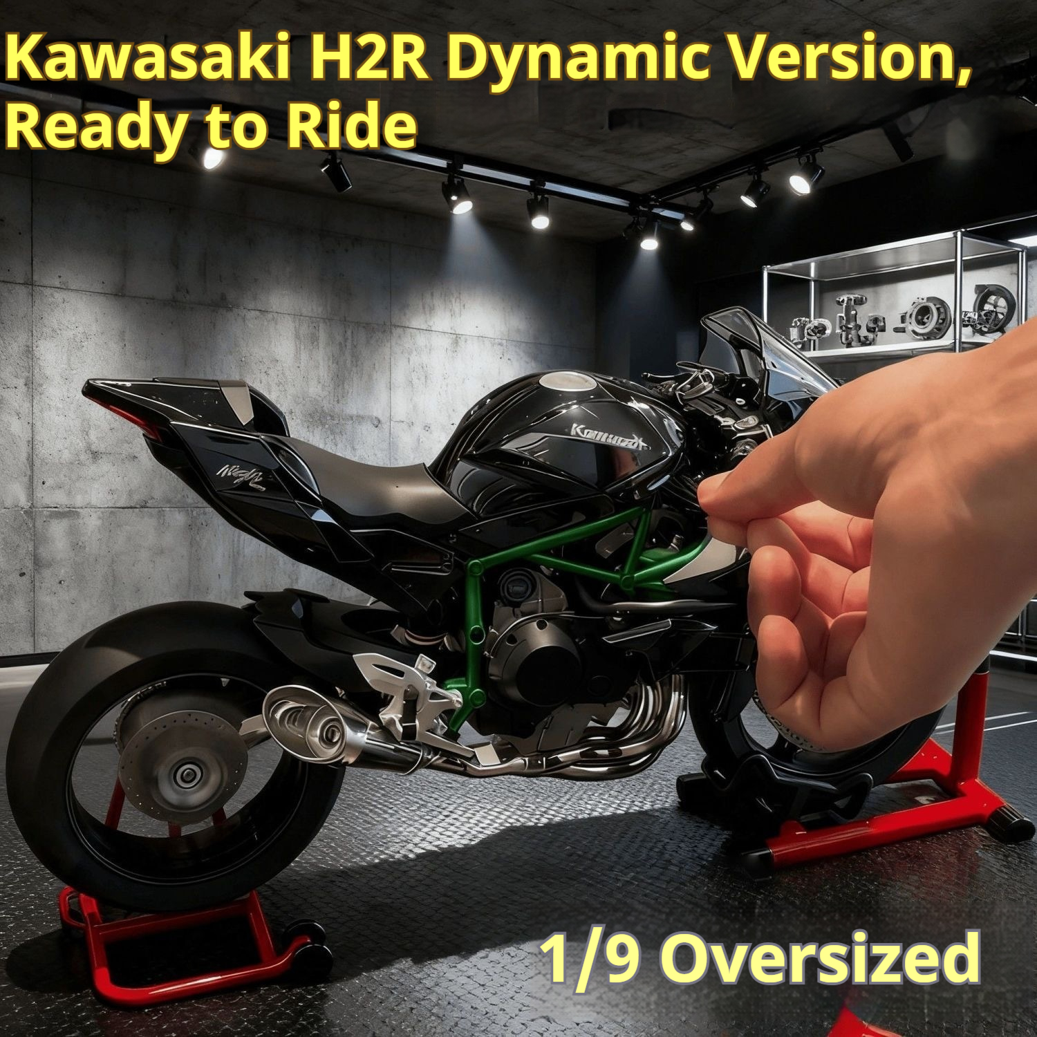 Kawasaki Ninja H2R 1:9 Scale D – Battery Case Storage recenzja i cena