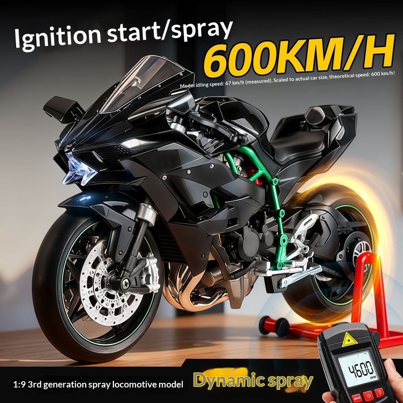 Kawasaki Ninja H2R 1:9 Scale D – Battery Case Storage recenzja i cena