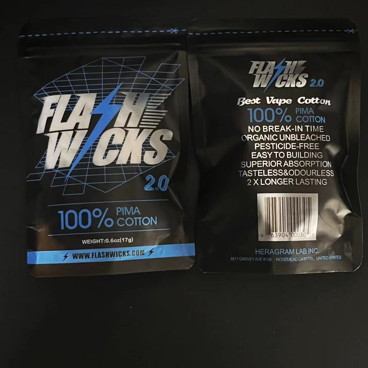 1Pack Flash Cotton Wicks 100%  – Cotton Wick Organic recenzja i cena