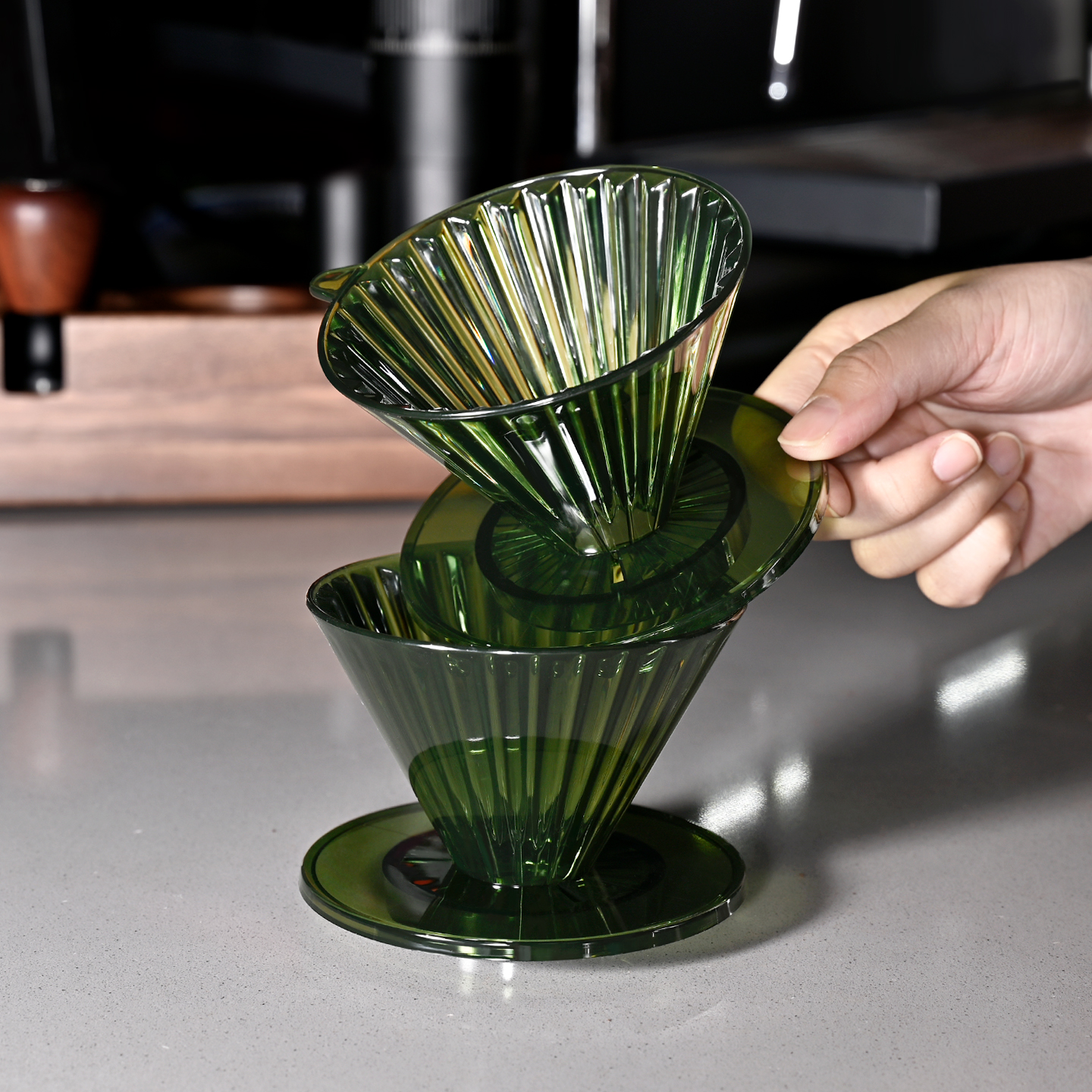 Reusable Coffee Dripper Resin  – Drip Tip Resin recenzja i cena
