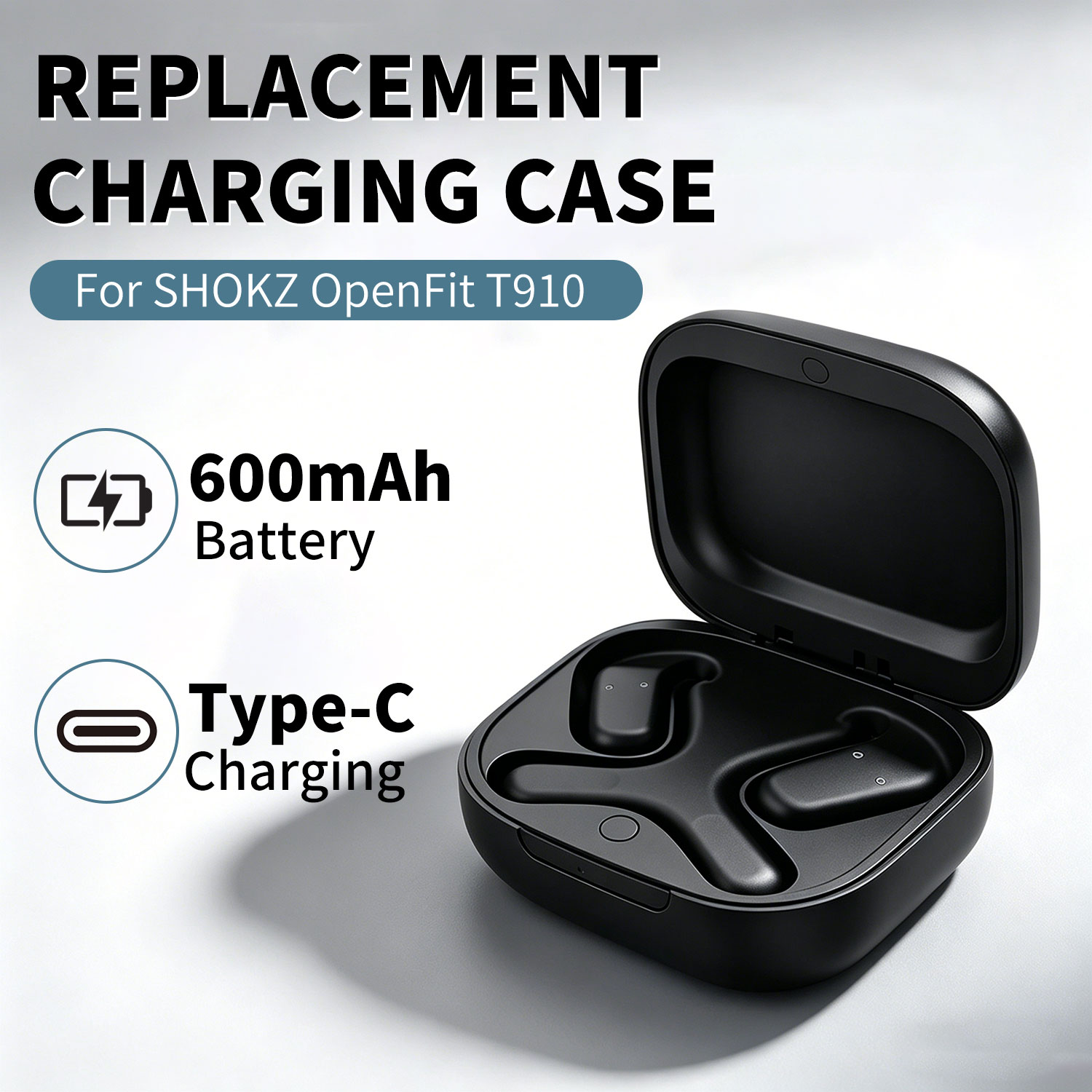 Replacement Charging Case For  – Battery Case Storage recenzja i cena