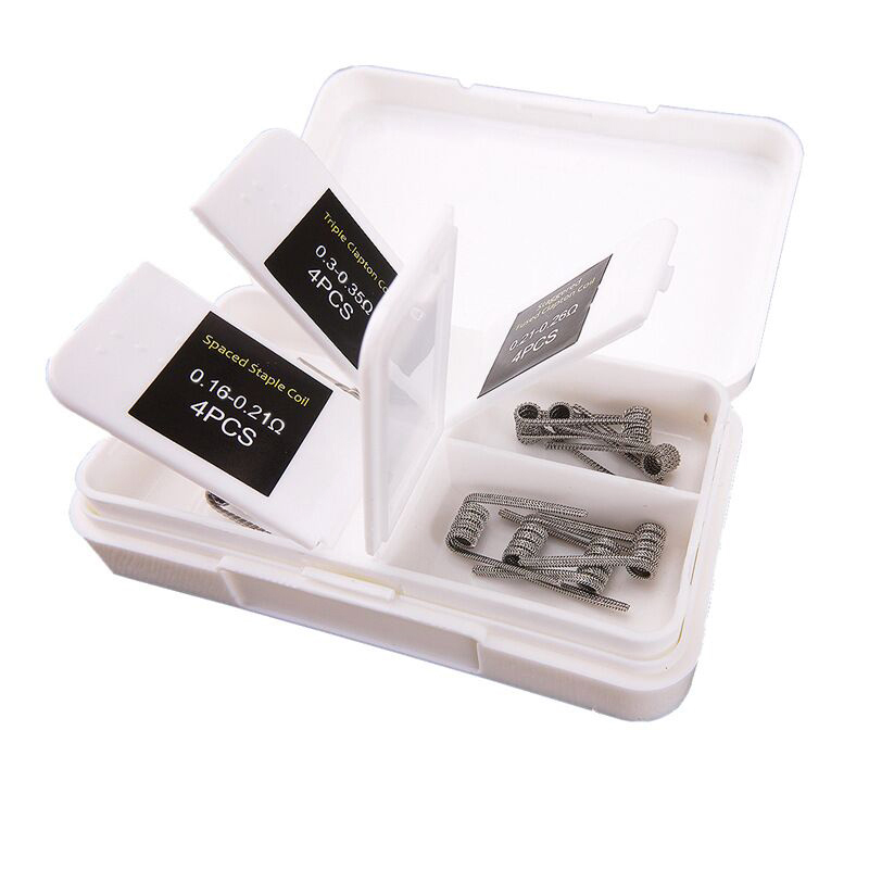 16pcs NI80 Fused Clapton Prebu – Clapton Wire Pre Built recenzja i cena