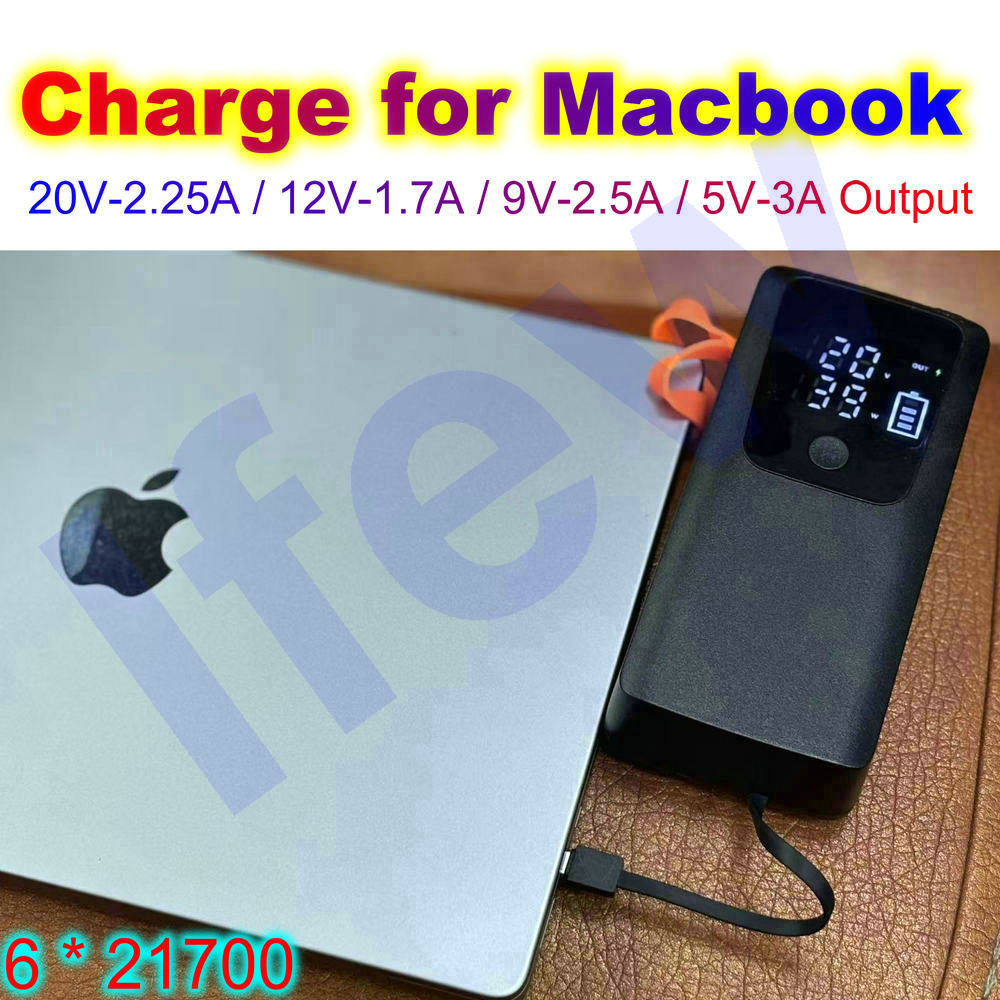 45W Power Bank Case For Macboo – Battery Case Storage recenzja i cena