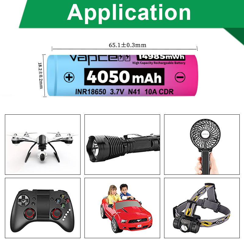 New Rainbow 18650 Battery Vapc – Vape Battery 18650 recenzja i cena